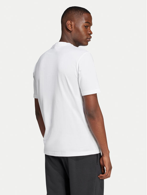 adidas adidas Футболка Essentials Big Logo JE8943 Білий Regular Fit