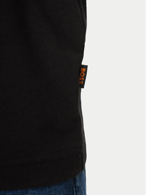 BOSS BOSS Футболка Te_Mextour 50535079 Чорний Regular Fit
