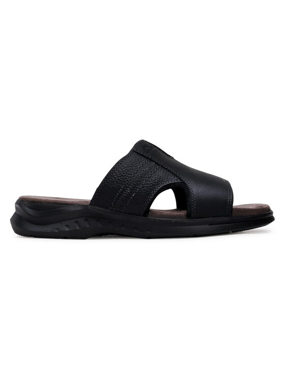 Clarks Natikači Clarks Hapsford Slide 261580857 Črna