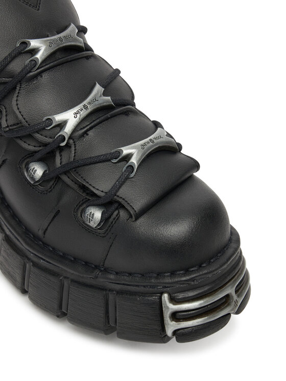 NEW ROCK Sneakersy NEW ROCK M-106-VS1 Černá