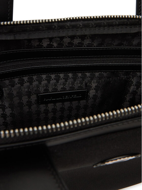 KARL LAGERFELD Brašna na notebook KARL LAGERFELD A1W32103 Černá