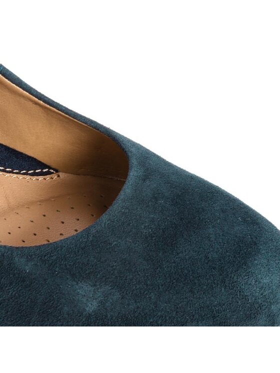 Clarks Polobotky Clarks Anika Kendra 203572584 Modrá