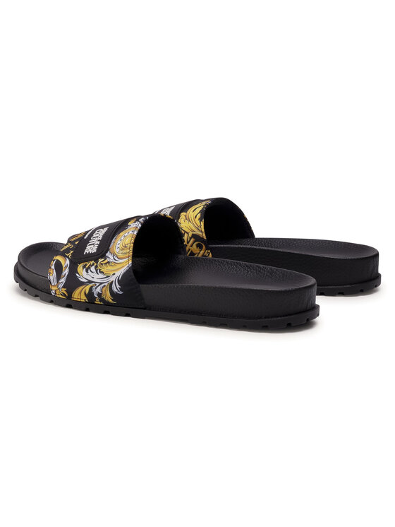 Versace Jeans Couture Papucs Versace Jeans Couture E0YZASQ4 Fekete