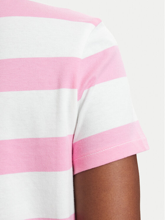 Tommy Jeans Tommy Jeans Camiseta Flag DW0DW23801 Rosa claro Regular Fit