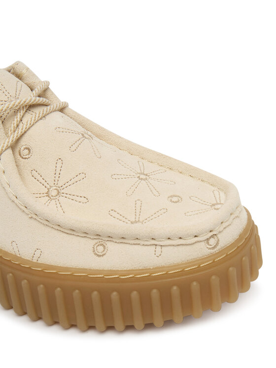 Clarks Туфлі Clarks Torhill Bee 26186297 Écru