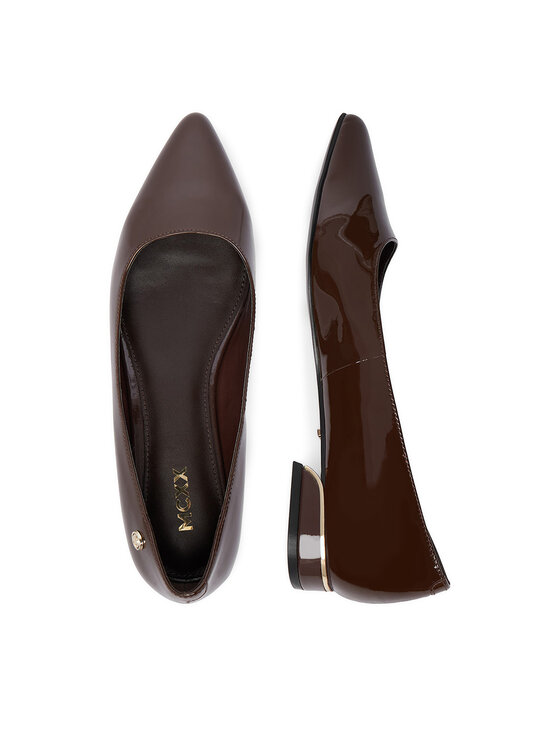 MEXX Балеринки MEXX EO-CD25-373-1 Тъмнокафяв