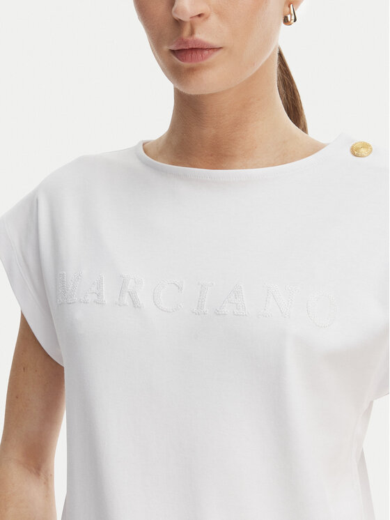 Marciano Guess Marciano Guess Camiseta G6GI04 K3505 Blanco Regular Fit