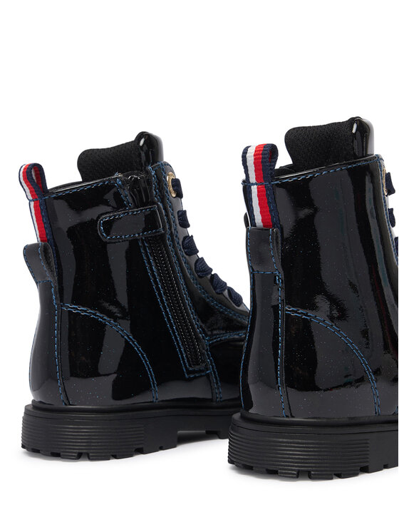 Tommy Hilfiger Schnürschuhe Tommy Hilfiger T1A5-35153-1237 M Dunkelblau
