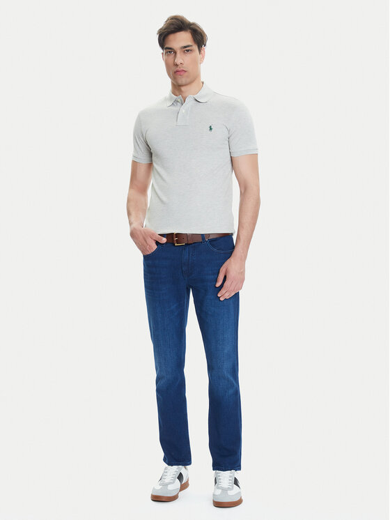 Polo Ralph Lauren Polo Ralph Lauren Polo majica 710536856463 Siva Slim Fit