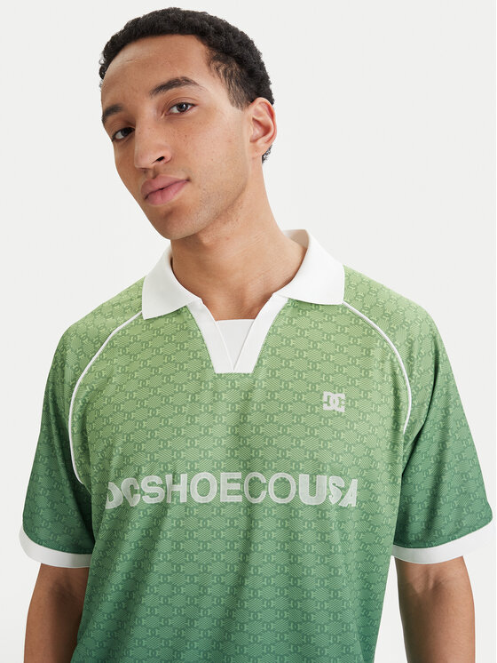 DC Shoes DC Shoes Camiseta Soccer EDYKT03546 Verde Boxy Fit