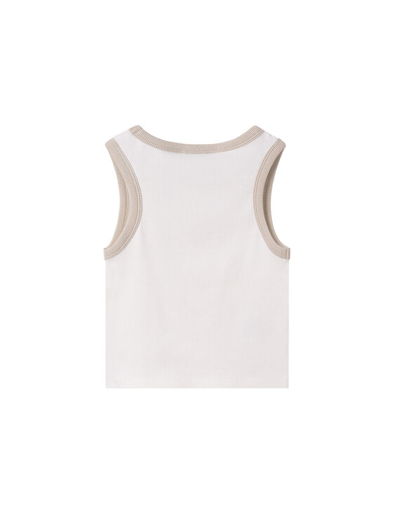 Mayoral Mayoral Τοπ 6032 Εκρού Slim Fit