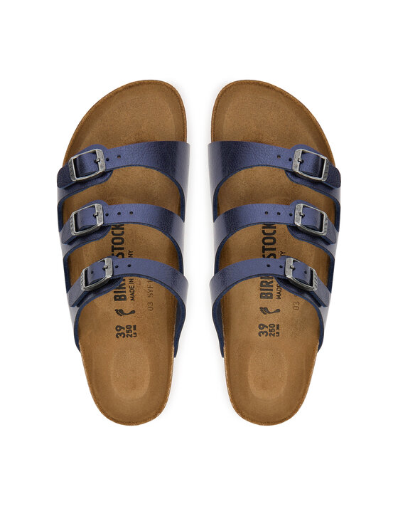 Birkenstock Klapki Birkenstock Florida 1030316 Granatowy