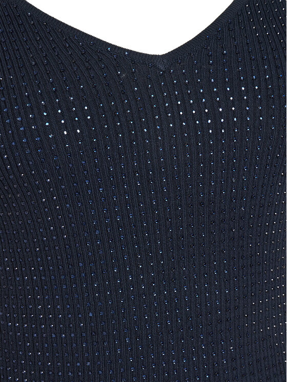 Fracomina Fracomina Топ FR25ST4006K410J9 Cиній Slim Fit