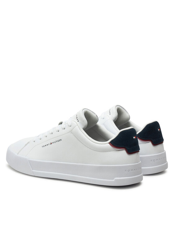Tommy Hilfiger Superge Tommy Hilfiger Th Court Lth Detail Ess FM0FM05367 Bela