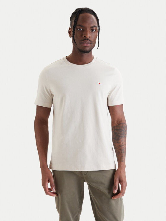 Tommy Hilfiger Tommy Hilfiger Póló Ess Seasonal MW0MW39995 Bézs Regular Fit
