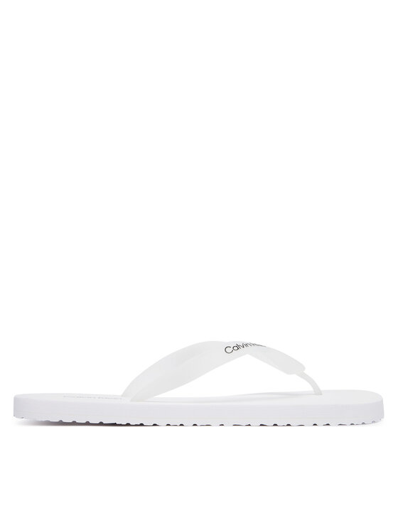 Calvin Klein Japonke Calvin Klein Logo Strap HM0HM02105 Bela