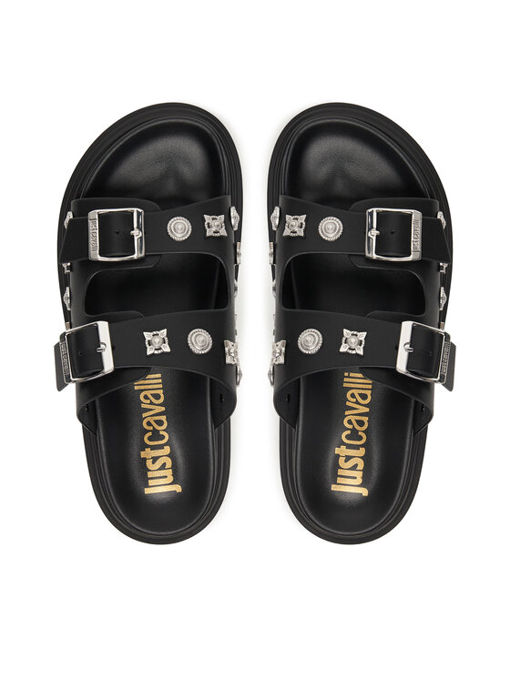Just Cavalli Шльопанці Just Cavalli 80RA3S92 ZPB91 Чорний