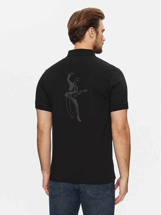 KARL LAGERFELD KARL LAGERFELD Polo marškinėliai 745085 551225 Juoda Regular Fit