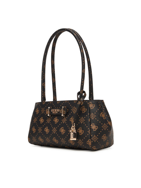 Guess Сумка Guess Carrie Logo HWGP98 98080 Коричневий