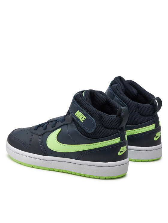 Nike Laisvalaikio batai Nike Court Borough Mid 2 (PSV) CD7783 403 Tamsiai mėlyna