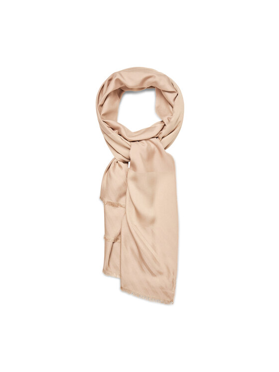 Tommy Hilfiger Fular Tommy Hilfiger Th Outline Scarf AW0AW12179 Bej