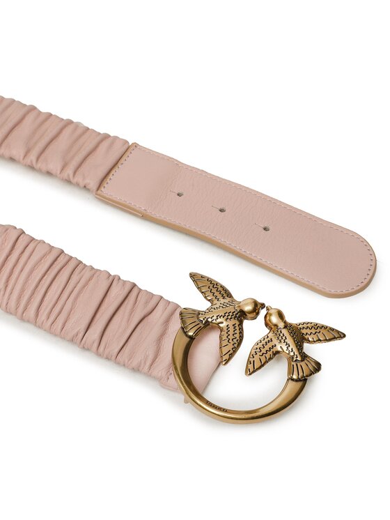 PINKO Deréköv Pinko Love Ruffle H4 Belt 20231 PLT01 100824.A0F2 Rózsaszín