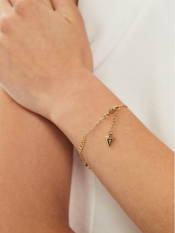 Guess Bransoletka Guess JUBB0466 8JW Złoty