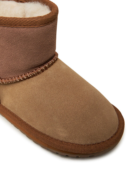 EMU Australia Śniegowce EMU Australia Wallaby Mini Patchwork K13105 Beżowy