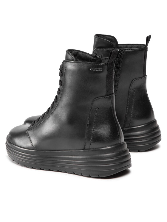Geox Botines planos Geox D Phaolae A D16FDA 00043 C9999 Negro