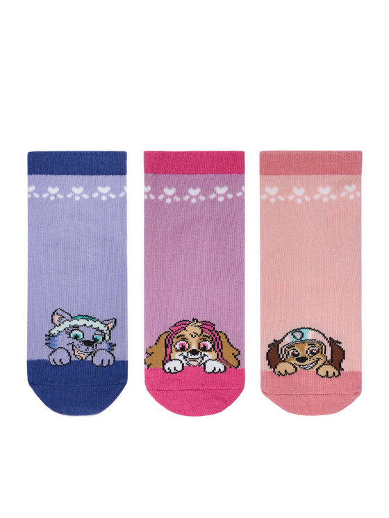 Paw Patrol Dolge nogavice Paw Patrol CEO-ACCCS-AW25-331PAW(3-PACK) Pisana