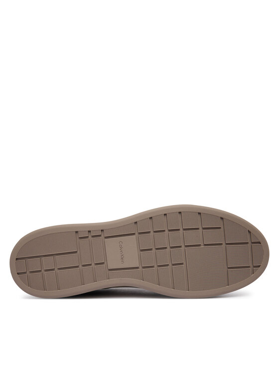 Calvin Klein Laisvalaikio batai Calvin Klein Prime Cupsole Laceup Nu-Su Croc HM0HM02450 Ruda
