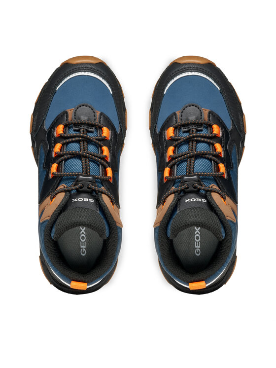 Geox Trekingová obuv Geox J Magnetar B Abx J463ZC 050FU C0948 S Tmavomodrá