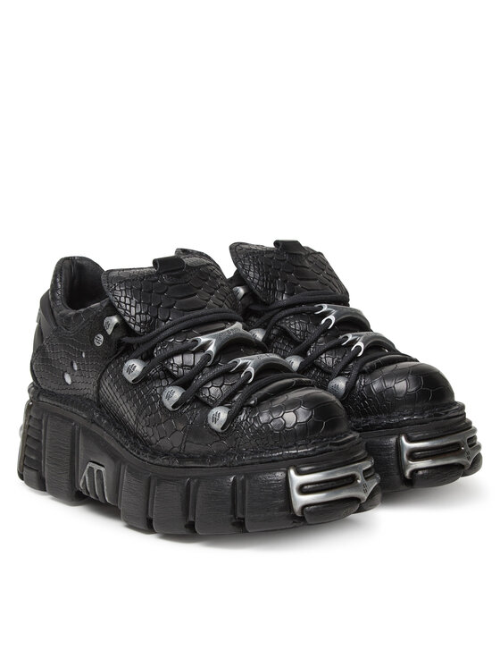 NEW ROCK Sneakersy NEW ROCK M-120N-C74 Černá