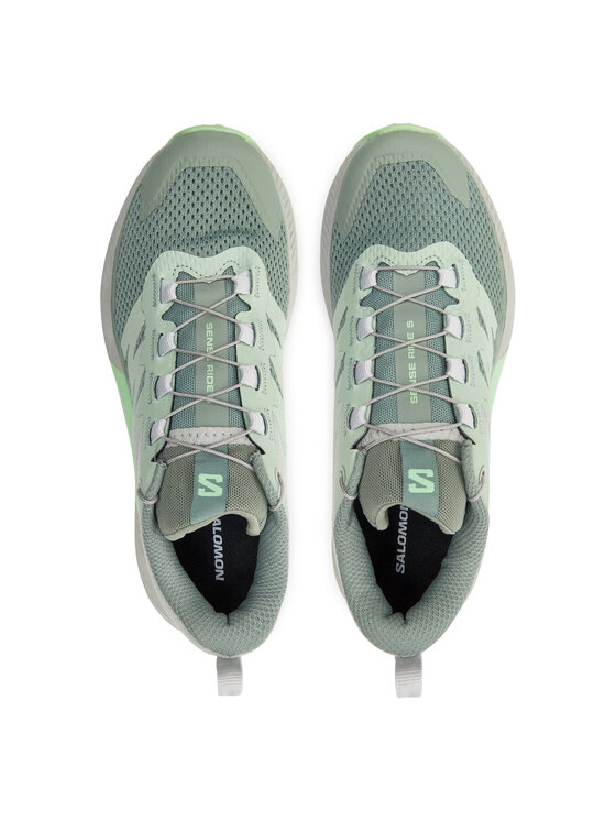 Salomon Взуття для бігу Salomon Sense Ride 5 L47314100 Зелений