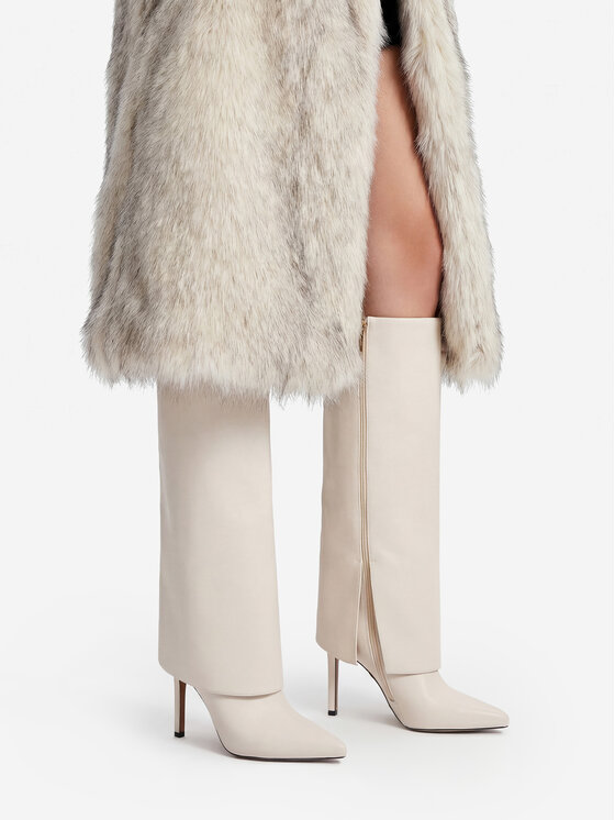 Nine West Чоботи Nine West CEO-SAIDA-01 Écru