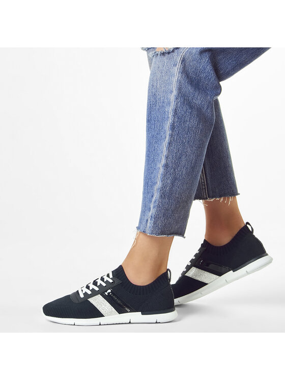 Tommy Hilfiger Αθλητικά Tommy Hilfiger Feminine Lightweight Sneaker FW0FW05014 Σκούρο μπλε