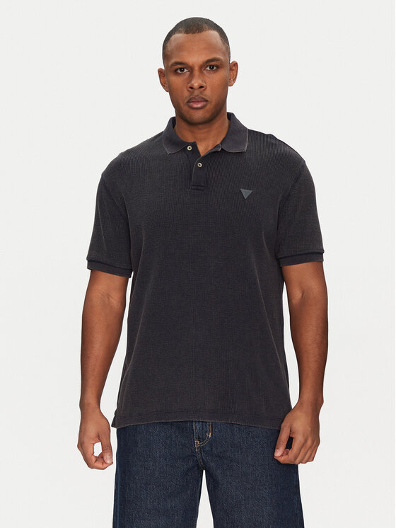 Guess Guess Поло M5GP05 KCSG1 Cиній Regular Fit