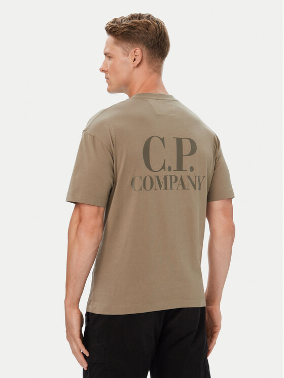 C.P. Company C.P. Company Camiseta 21CMTS135A005100W Beis Regular Fit