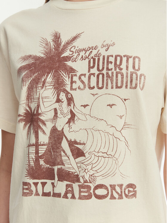 Billabong Billabong Camiseta Oriana EBJZT00474 Beis Regular Fit