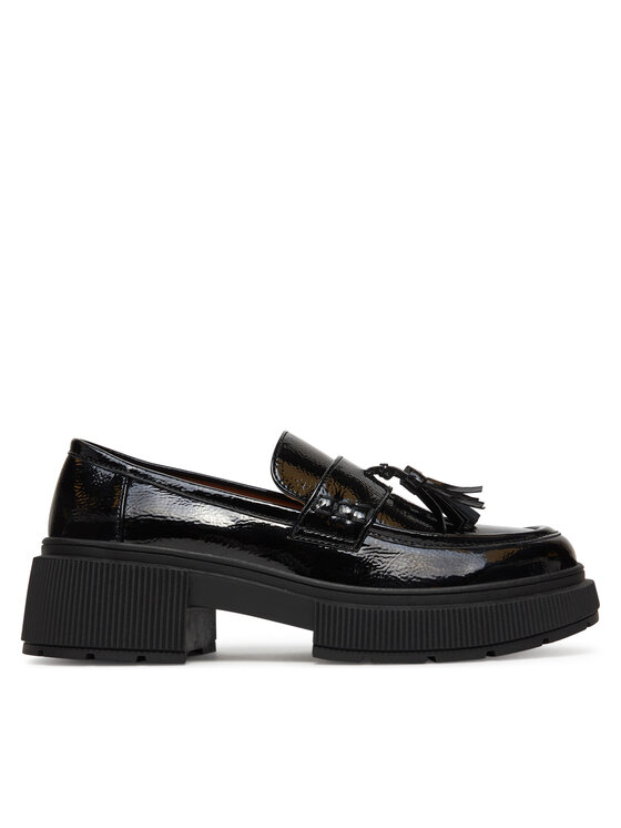 DeeZee Loafersy DeeZee 60166-2 Czarny