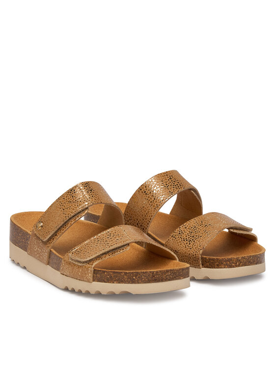 Scholl Шльопанці Scholl Lusaka 2.0 MF00879 Золотий