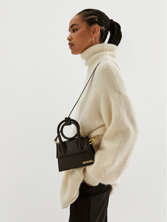 JACQUEMUS Kabelka JACQUEMUS 213BA005-3000 Čierna