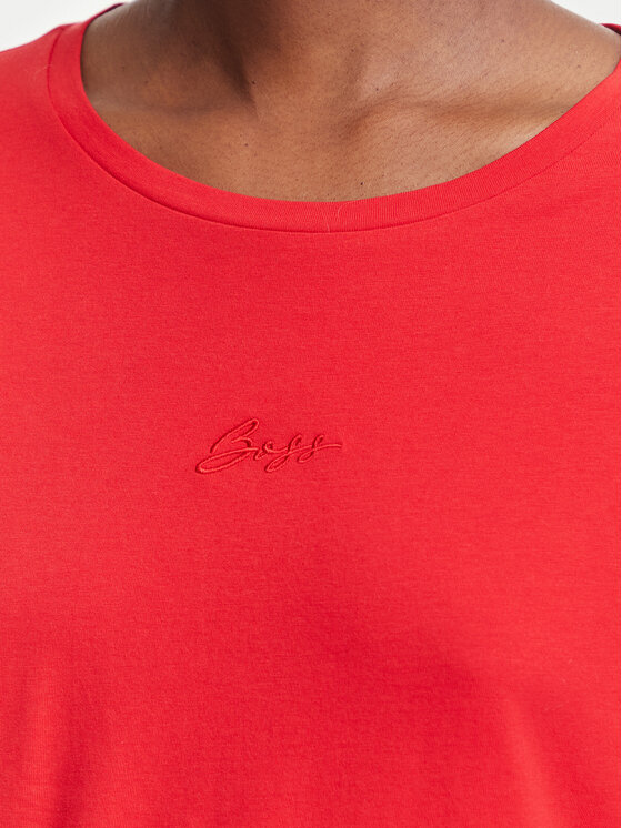 BOSS BOSS Camiseta C_Elove 50554696 Rojo Slim Fit