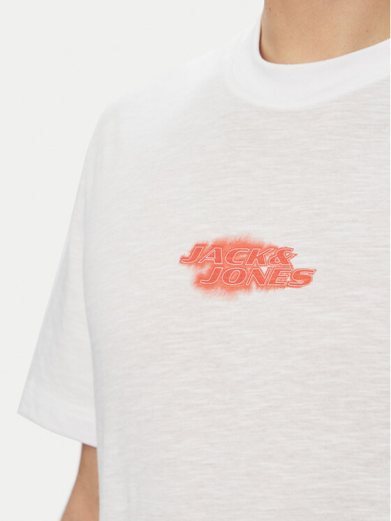 Jack & Jones Jack & Jones Camiseta Fusion 12294963 Blanco Regular Fit