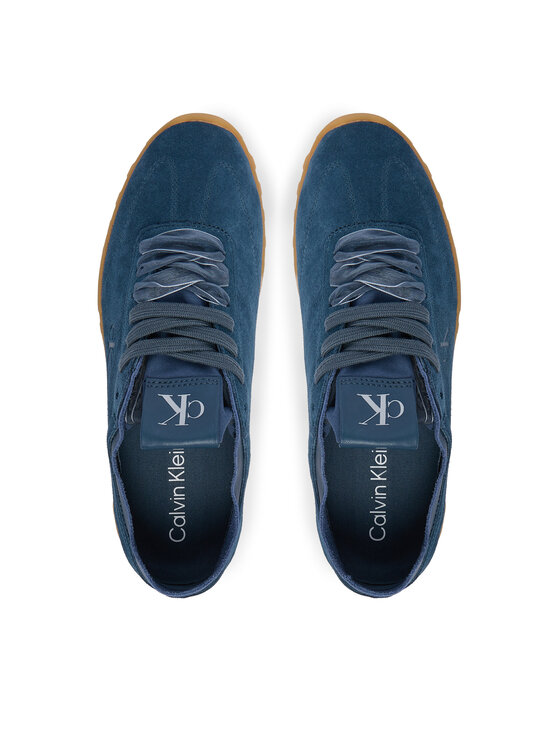Calvin Klein Zapatillas Calvin Klein Low Profile Run Mg Sue Db Laces HW0HW03150 Azul marino