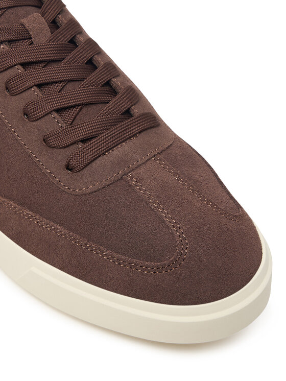 Calvin Klein Αθλητικά Calvin Klein Low Prof Cupsole Laceup Croc Bt HM0HM02285 Καφέ