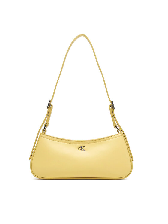 Calvin Klein Ročna torba Calvin Klein Ck Small Shoulder Bag LV04F3170G Rumena