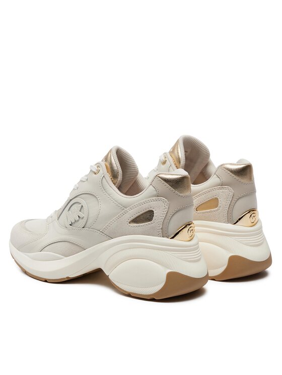 MICHAEL Michael Kors Снікерcи MICHAEL Michael Kors Zuma Trainer 43S4ZUFS2D Écru
