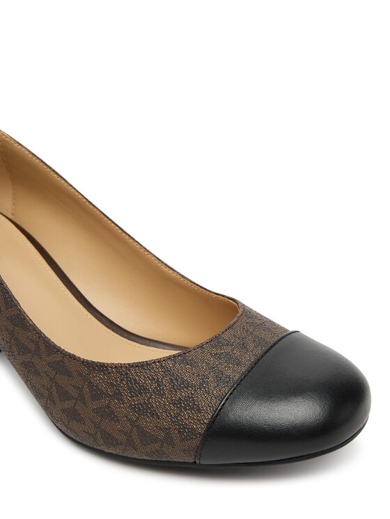 MICHAEL Michael Kors Lodičky MICHAEL Michael Kors Perla Flex 40T5PLMP1B Hnedá