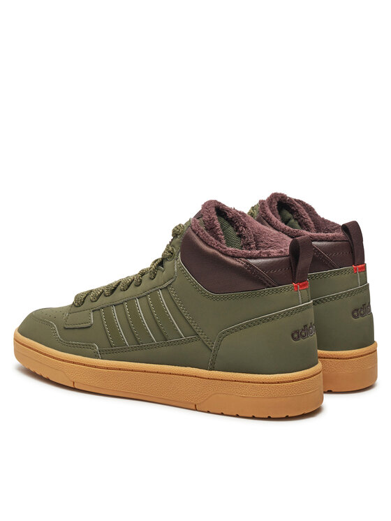 adidas Zapatillas adidas Rapid Court Mid Winterized JR2813 Verde